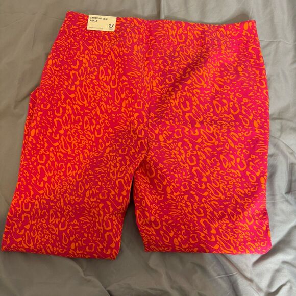 Soft Surroundings 2x Animal Print Pull On Pants - Picture 7 of 9